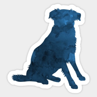 Aussie Dog, Australian Shepherd Art Sticker